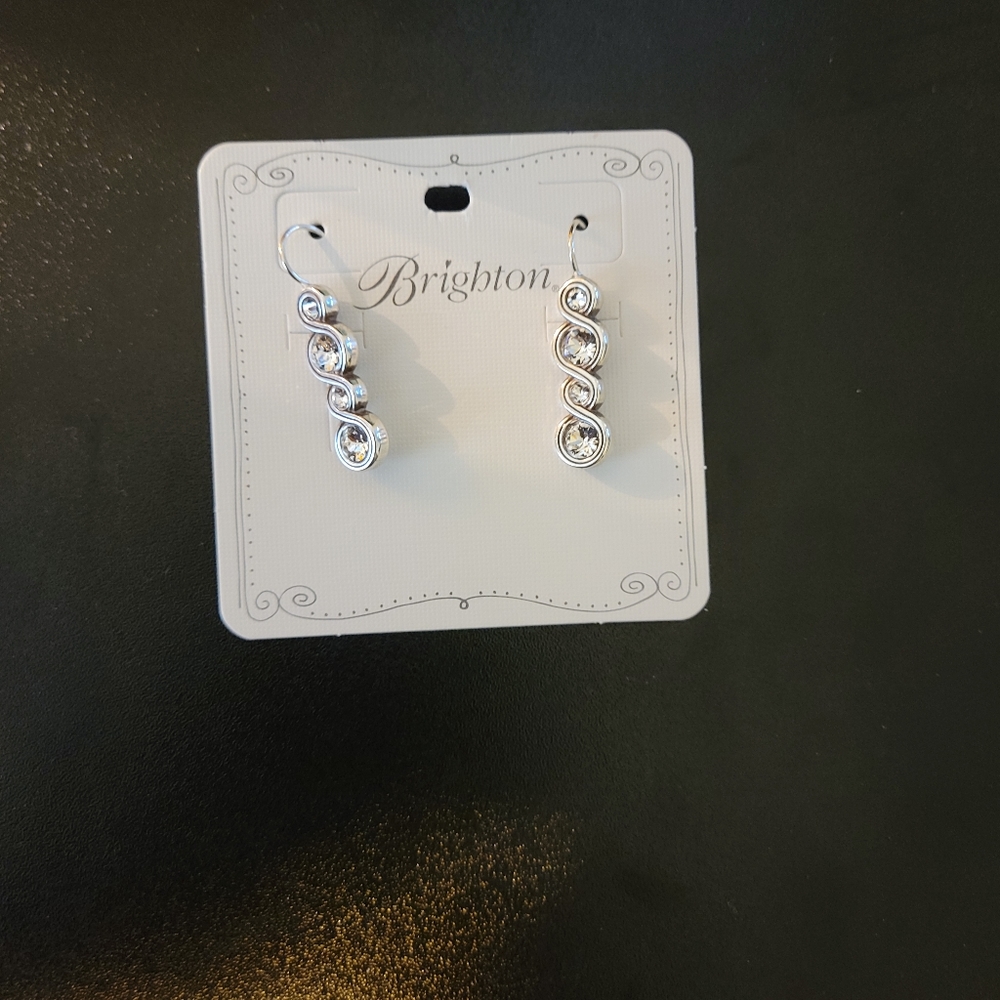 Brighton Infinity Sparkle French Wire earrings